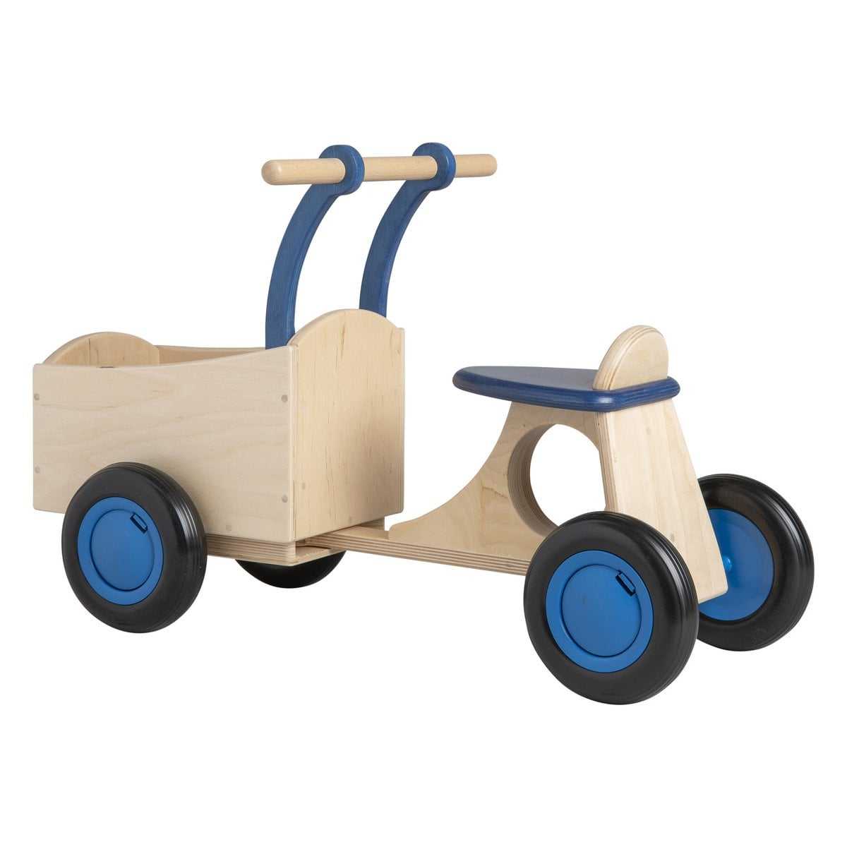 Houten loopbakfiets vanaf 1 jaar - Blauw