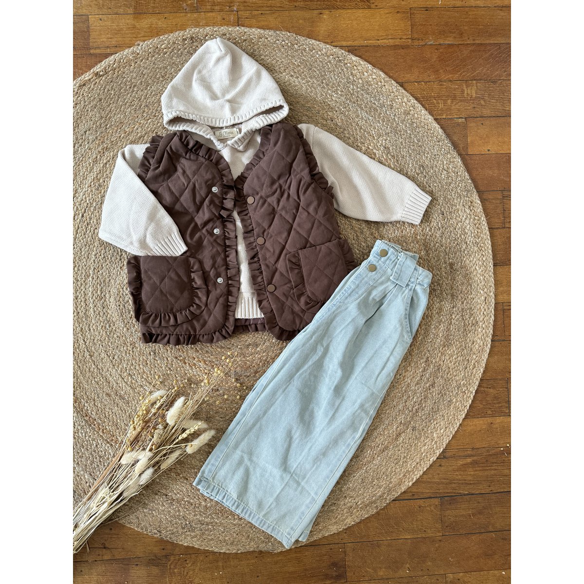 Oliver Wijde Kinderjeans – Lichtblauw Denim