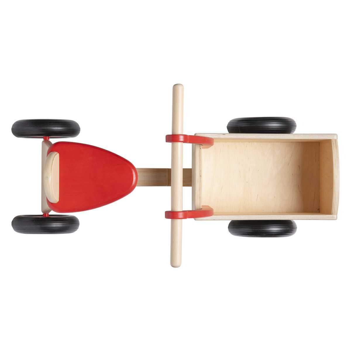Houten loopbakfiets vanaf 1 jaar - Rood