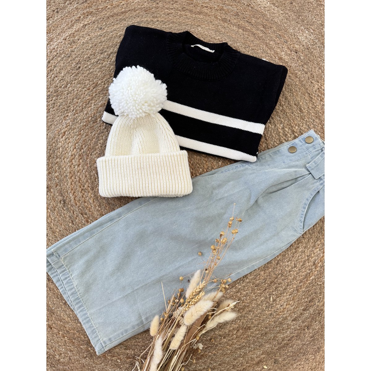Oliver Wijde Kinderjeans – Lichtblauw Denim